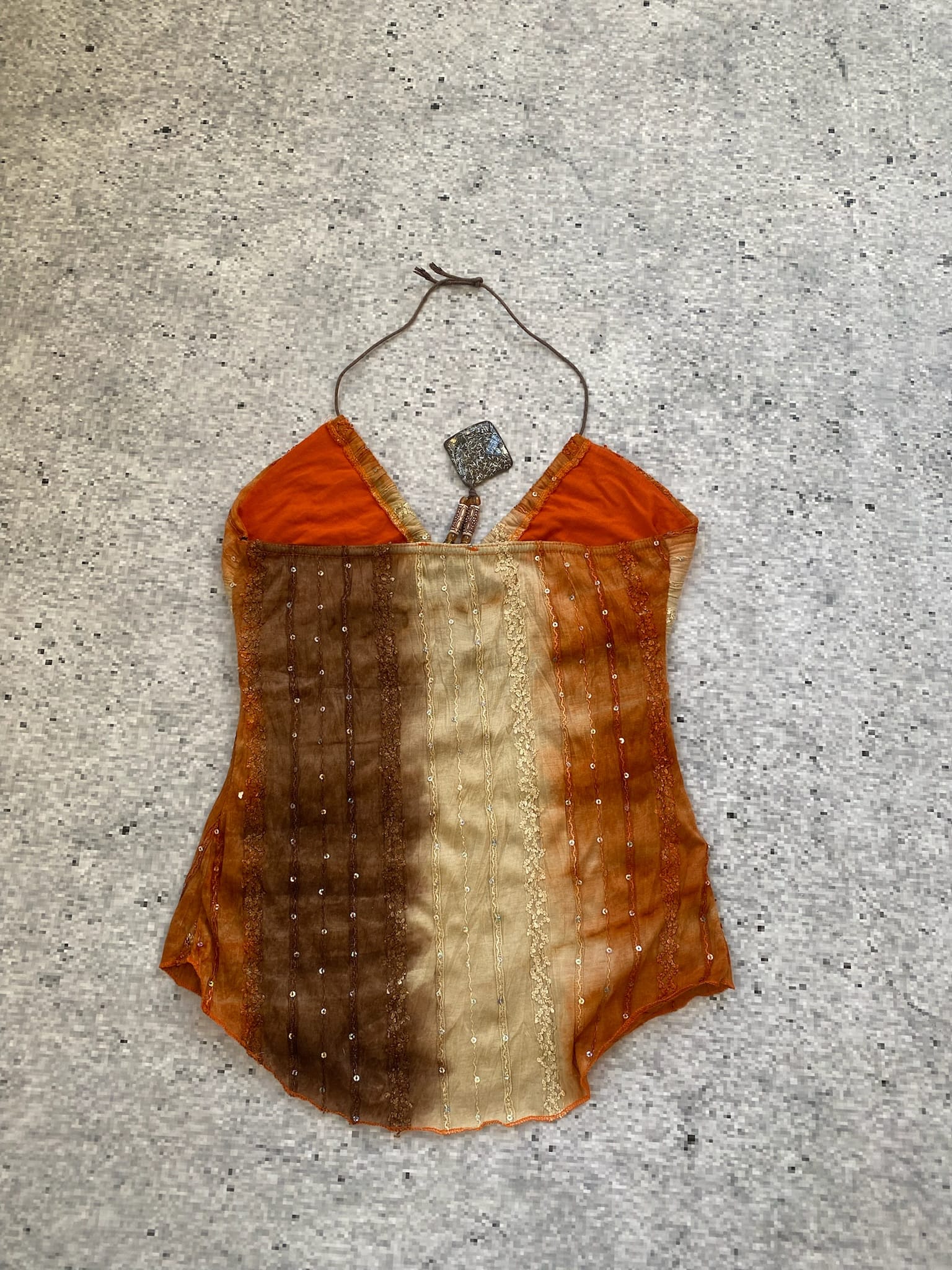 Night out y2k fairy tuscan style halter top