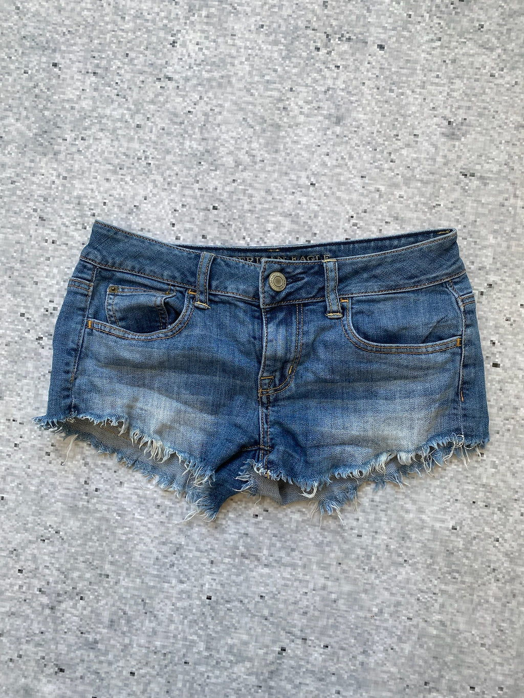 stretchy American Eagle lowrise microshorts