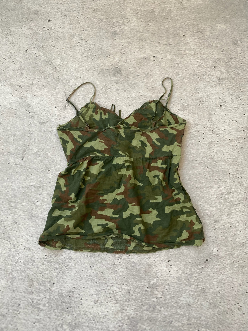 Military Camo Cami Top