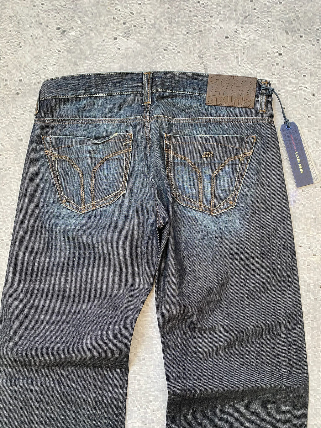 Miss Sixty Low Rise Loose Fit Straight "Wish" Jeans