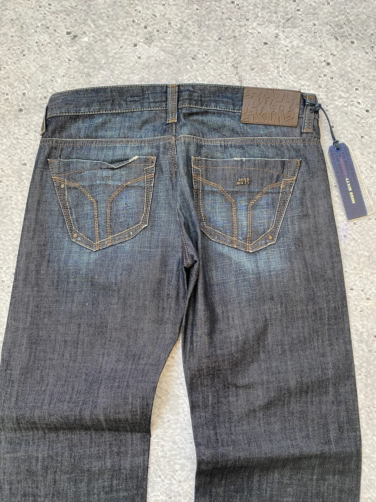 Miss Sixty Low Rise Loose Fit Straight "Wish" Jeans