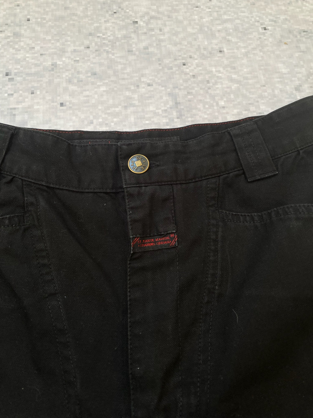 Girbaud Black Baggy Jeans for men