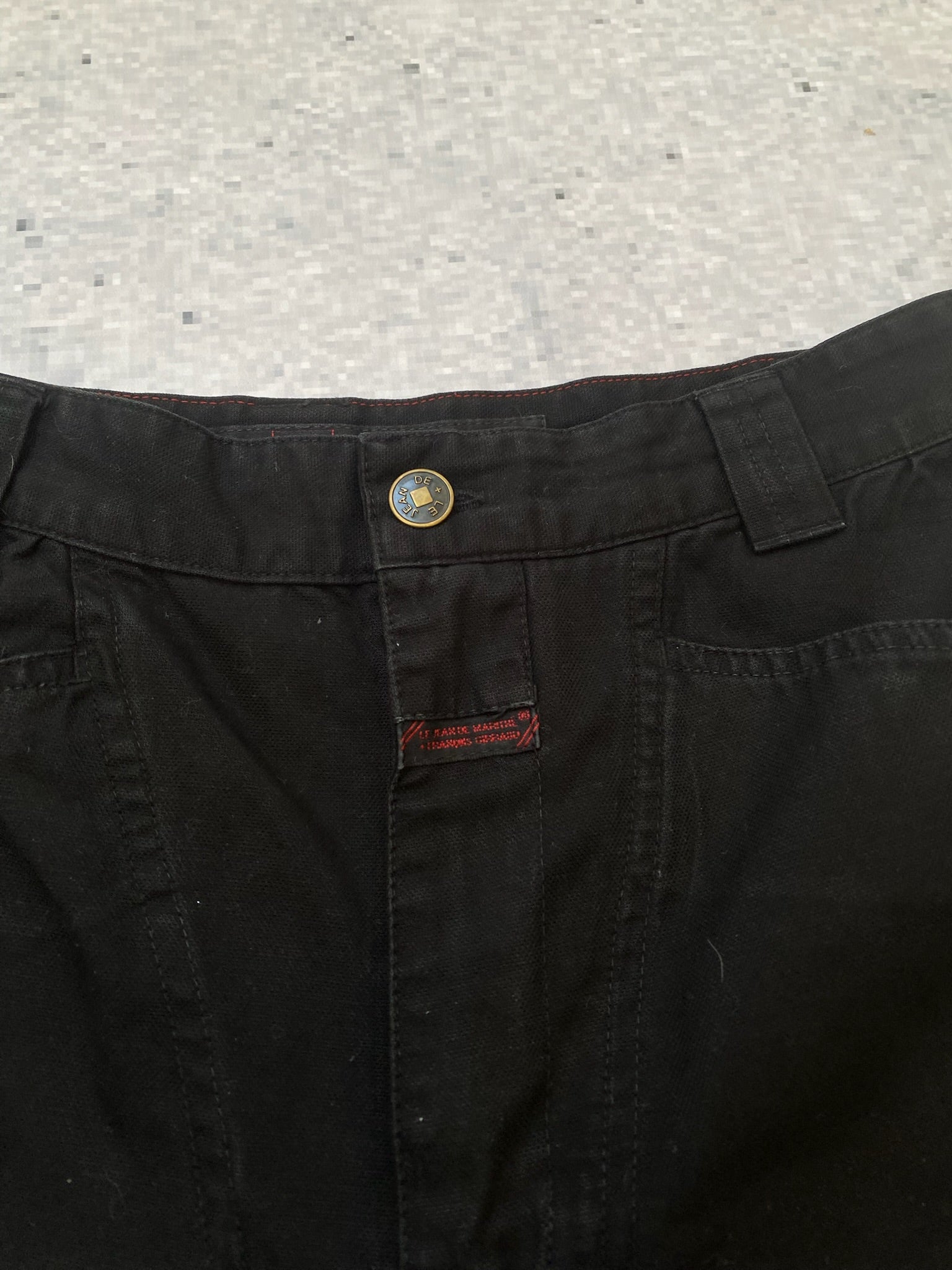 Girbaud Black Baggy Jeans for men