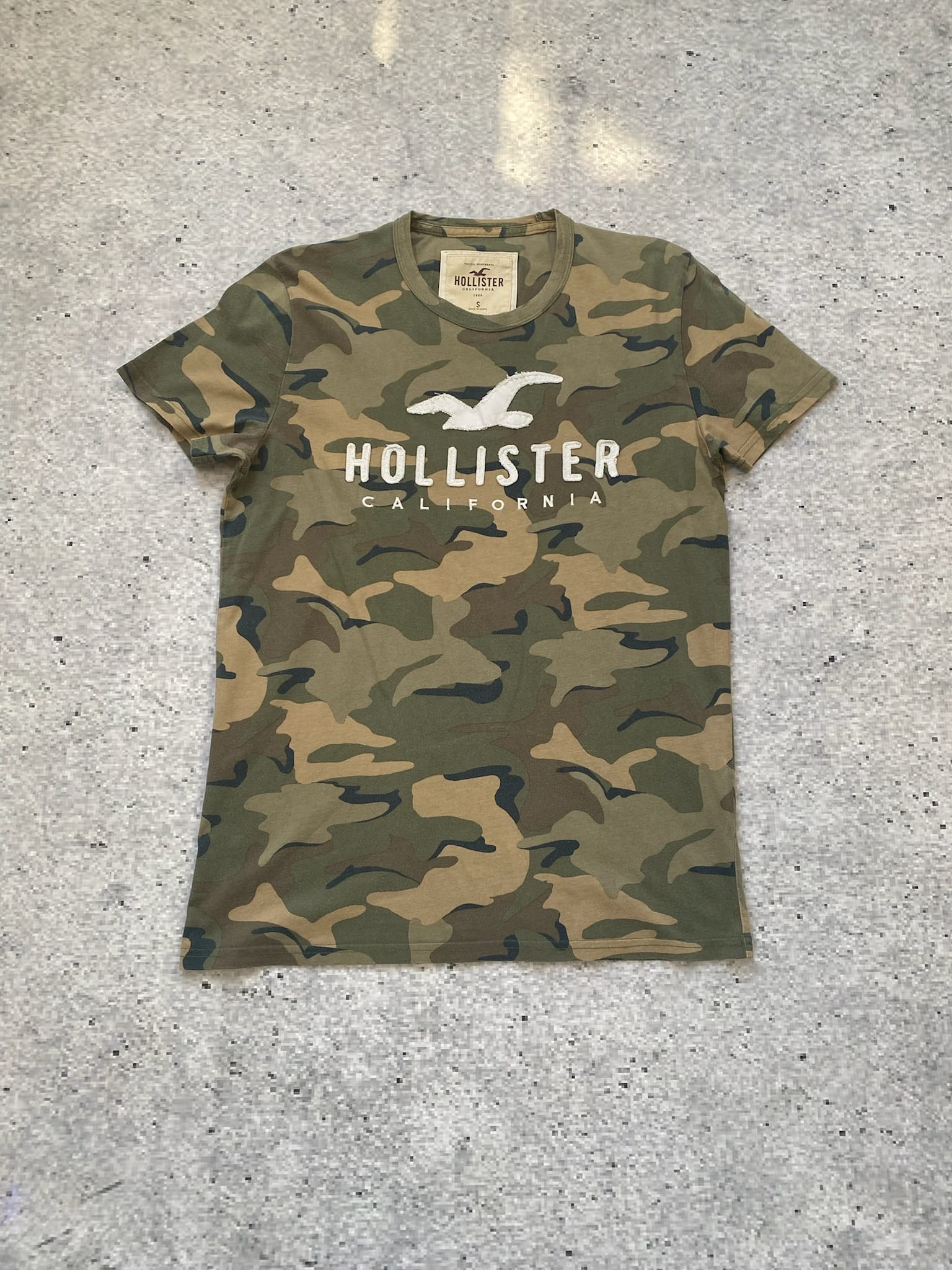 Men's Hollister Camo Tee