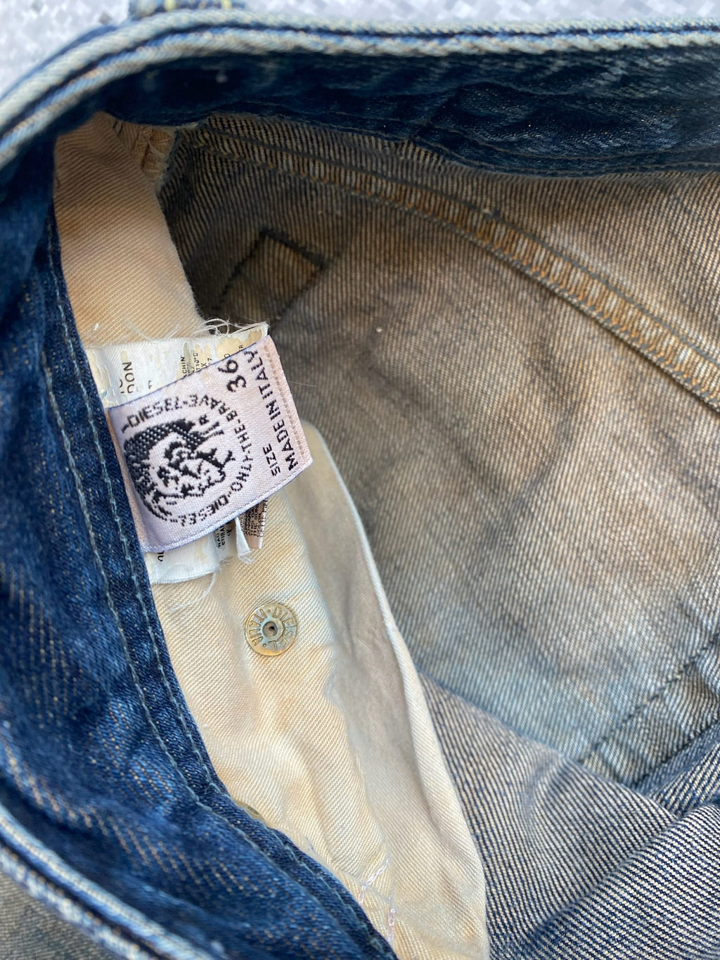 2000s Diesel Zathan Men Bootcut Jeans