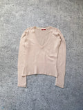 EDC by espirit light pink bella swan inspired snatched v-neck sweater