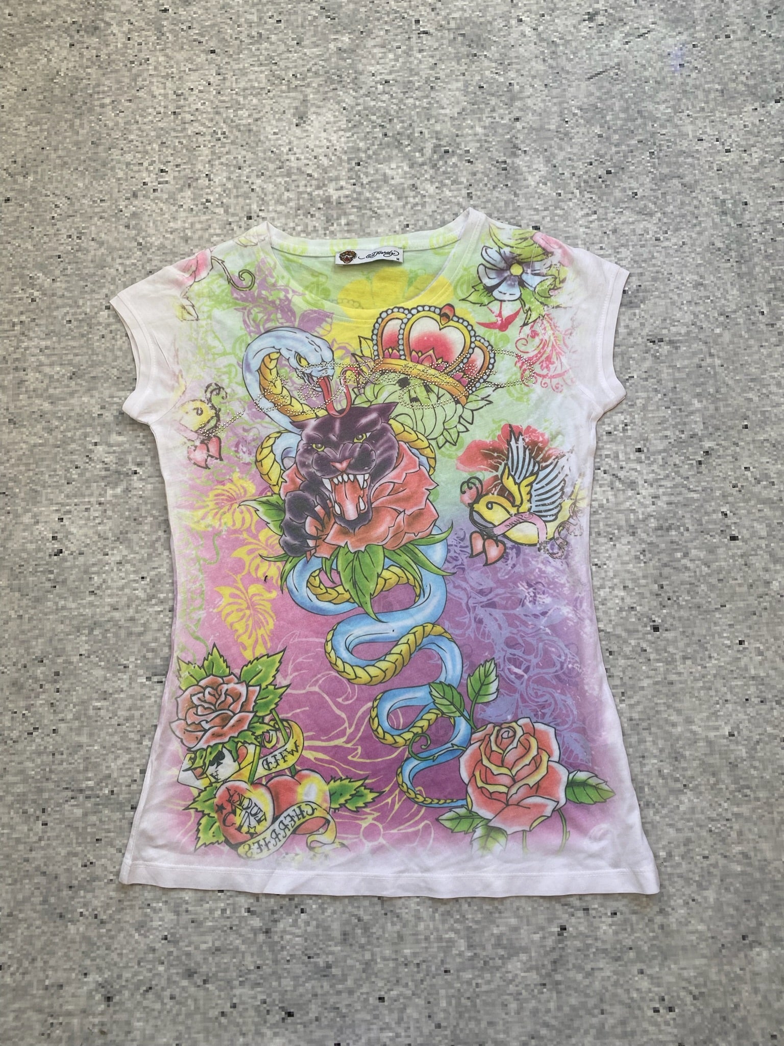 Ed Hardy All Over Print Baby T-Shirt