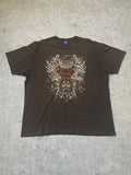 2000s Tribal Superman Brown Tee