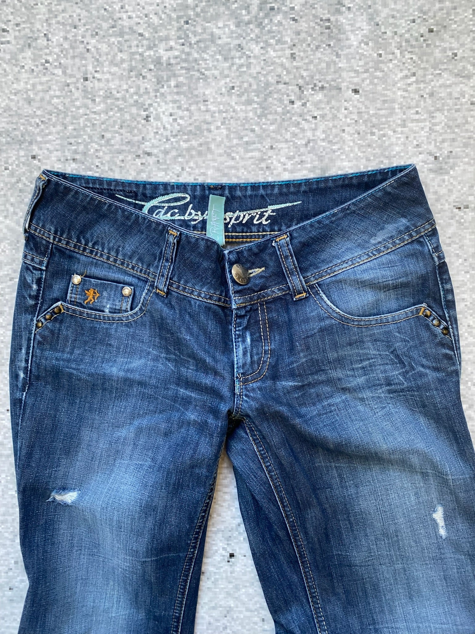 Espirit Low Rise and Flared Jeans