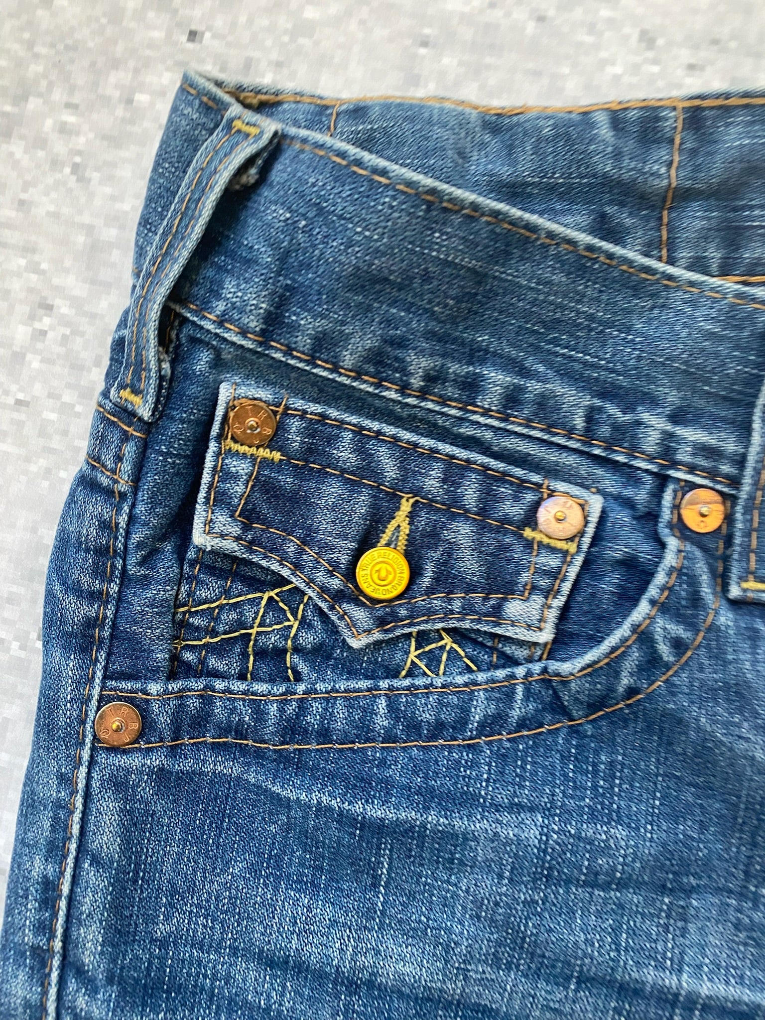 True Religion Straight Leg Men Jeans