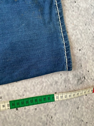Iconic Rock Revival Straight Leg Jeans