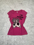 Fishbone pink scene "I'm watching you" top