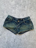2000s Embroidered Pocket Detail lowrise Microshorts
