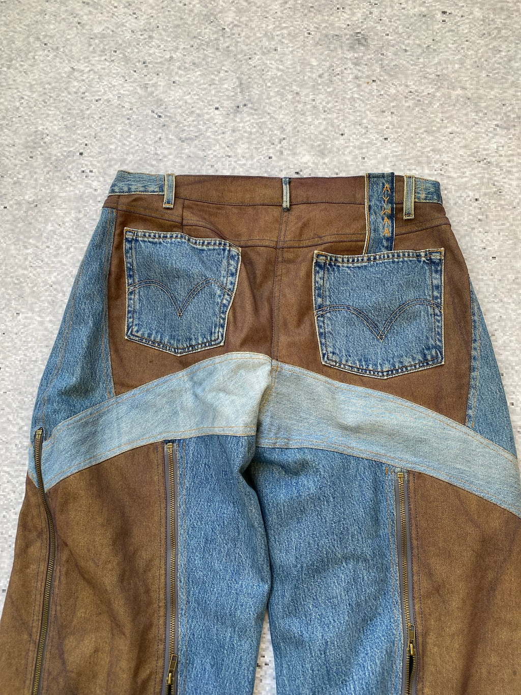 Custom Designed Cowboy Transformable Baggy Jeans