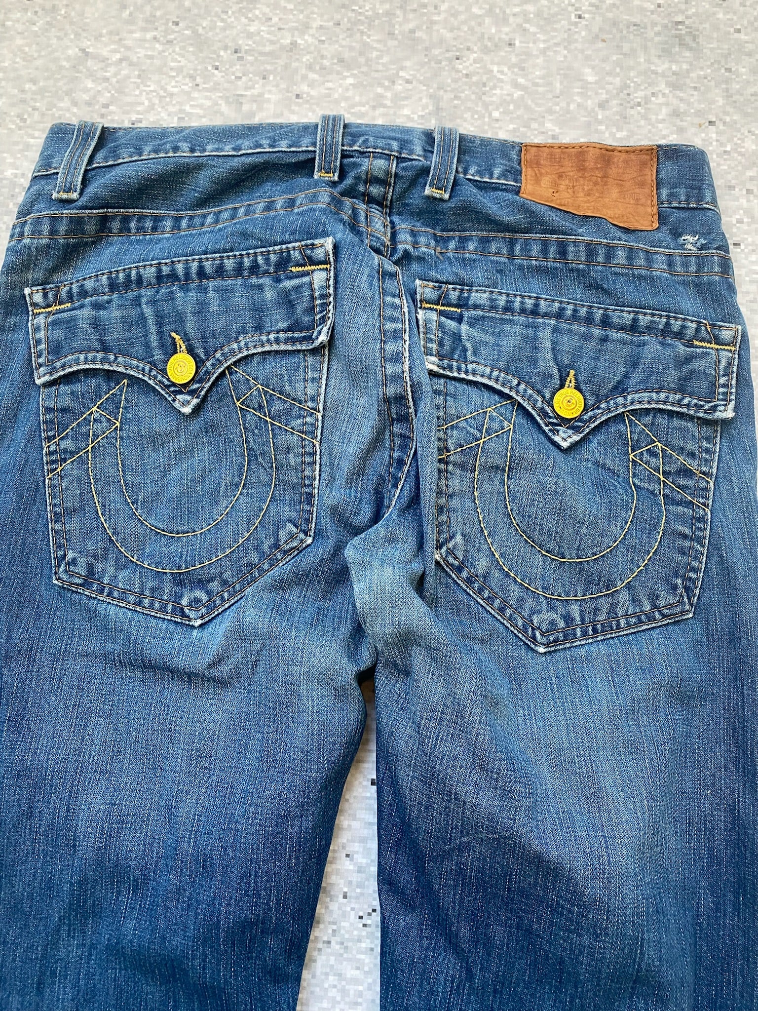True Religion Straight Leg Men Jeans
