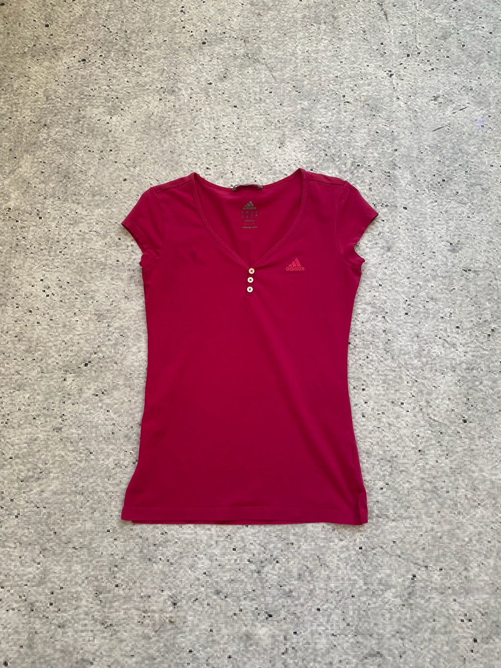 Adidas Fucia Henley T-Shirt