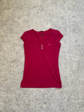 Adidas Fucia Henley T-Shirt