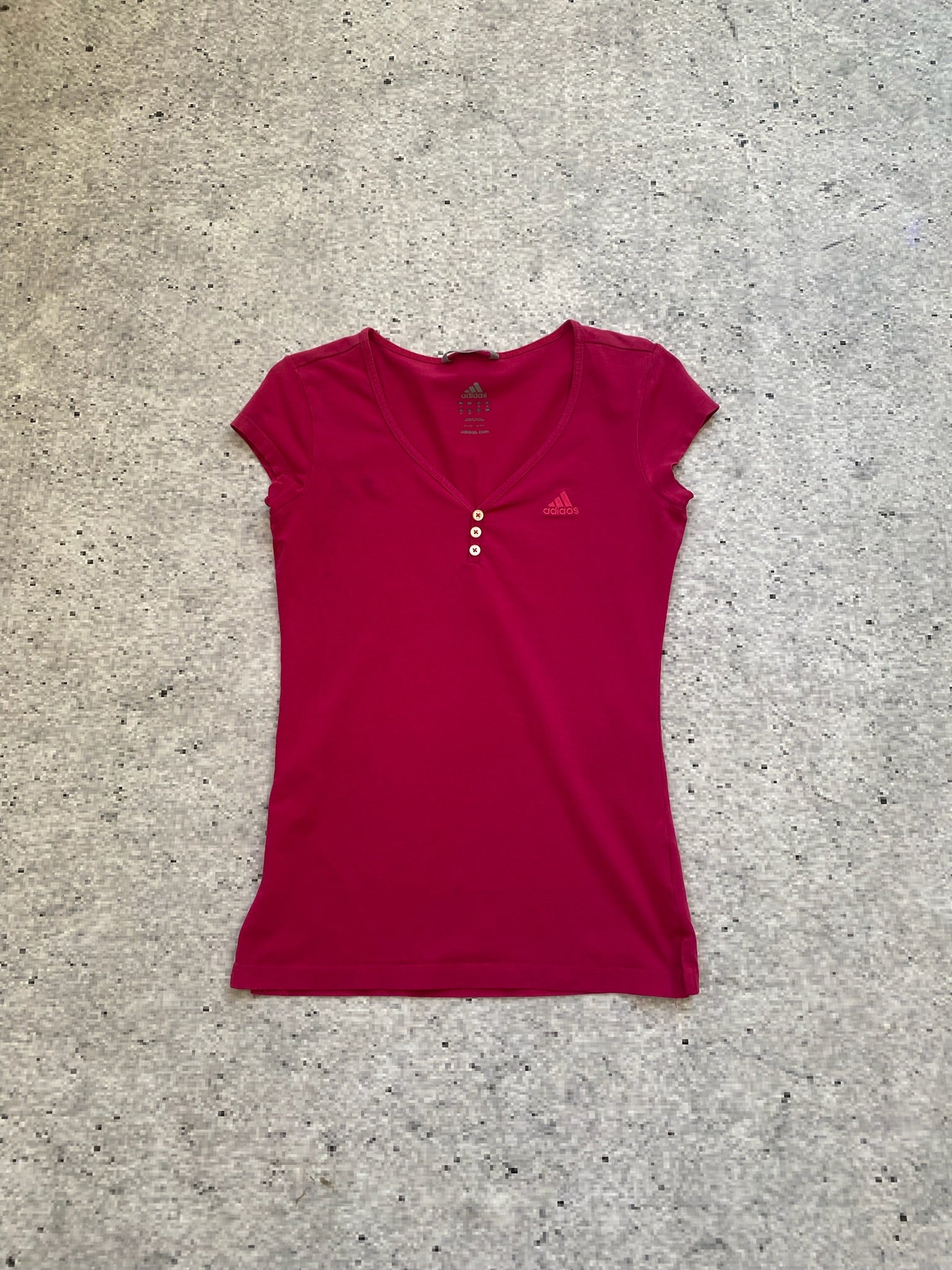 Adidas Fucia Henley T-Shirt