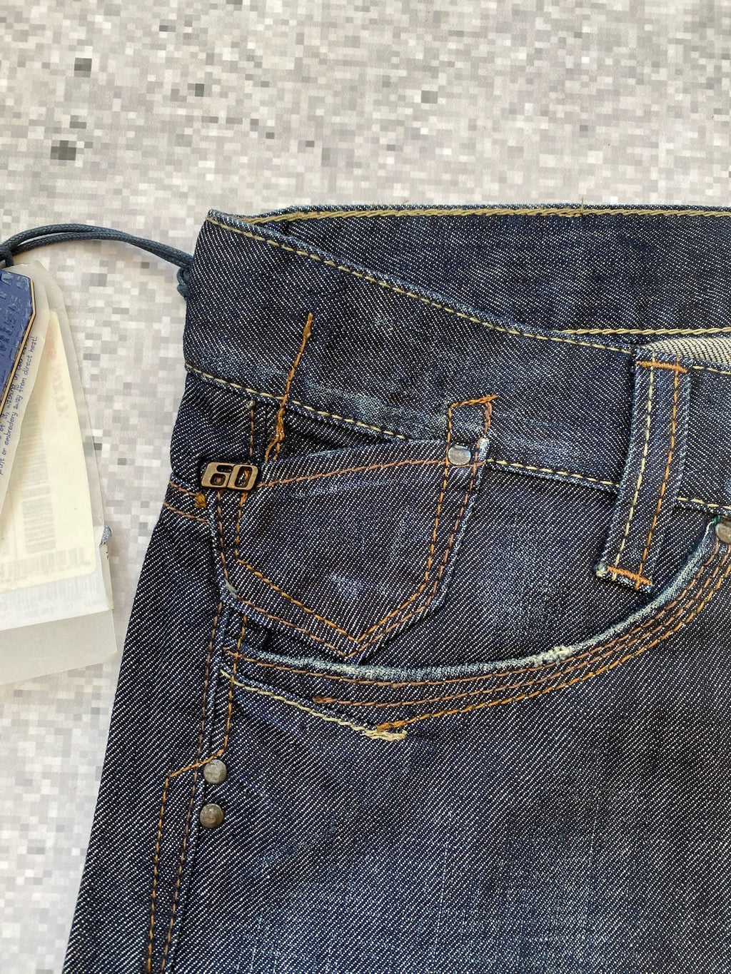 Miss Sixty Low Rise Loose Fit Straight "Wish" Jeans