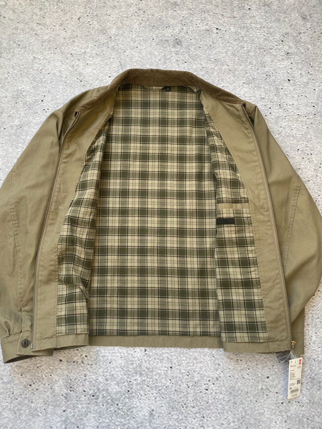 Uniqlo Zip Up Short Blouson Jacket