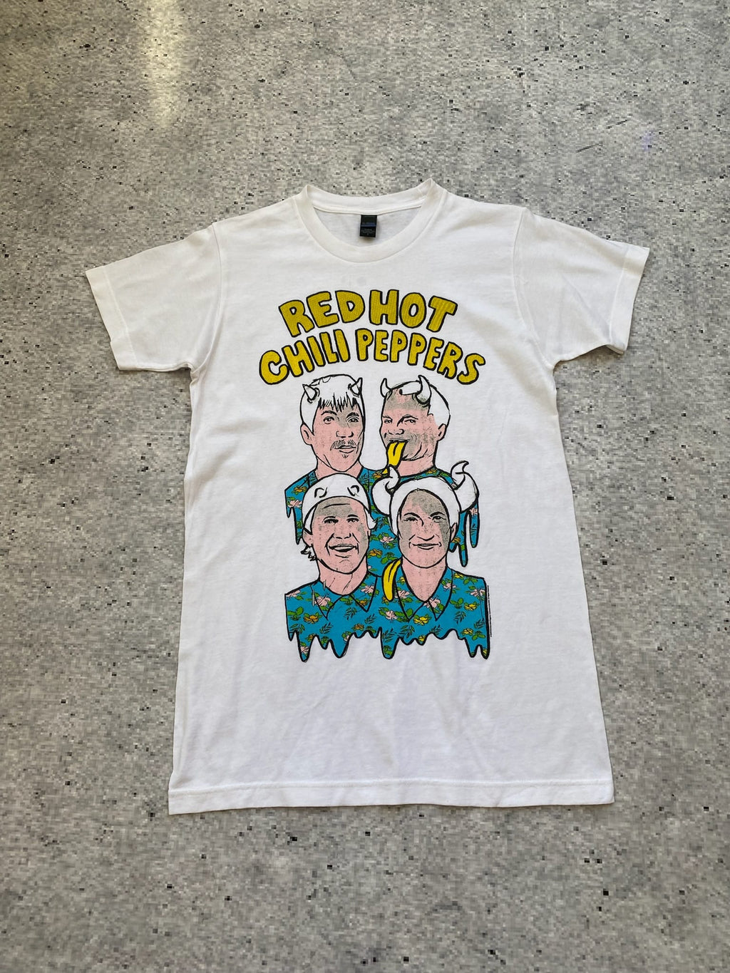 Red Hot Chili Peppers White T-Shirt