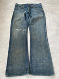 Distressed Rock and Republic Bootcut Men Jeans