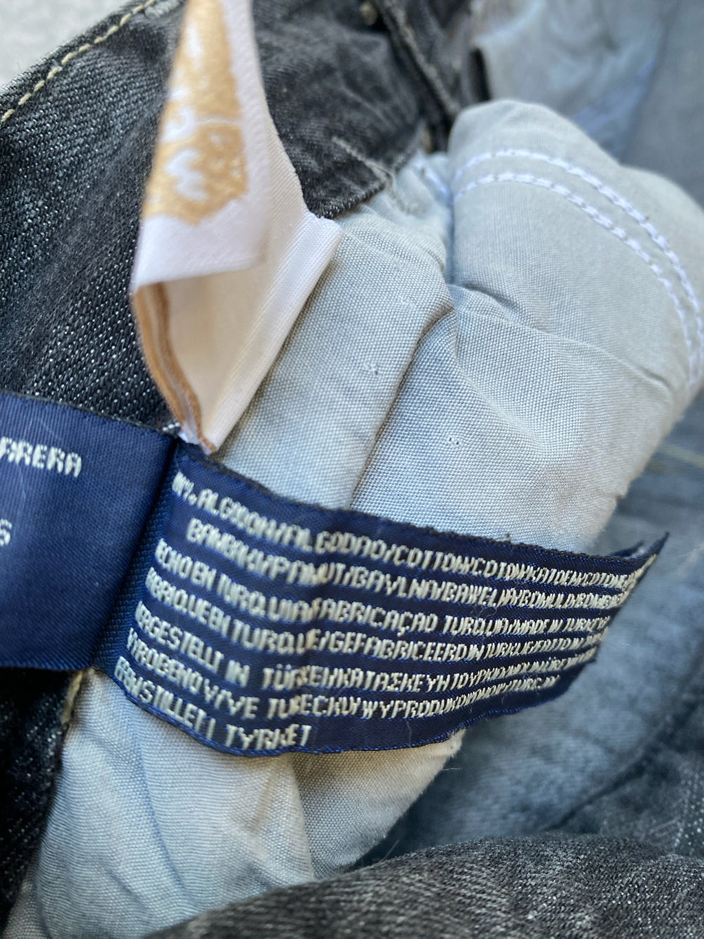 Flared and Low Waisted Jeans with flower pocket detail