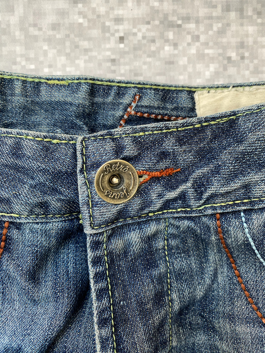 Studded Y2K  Straight Leg Jeans