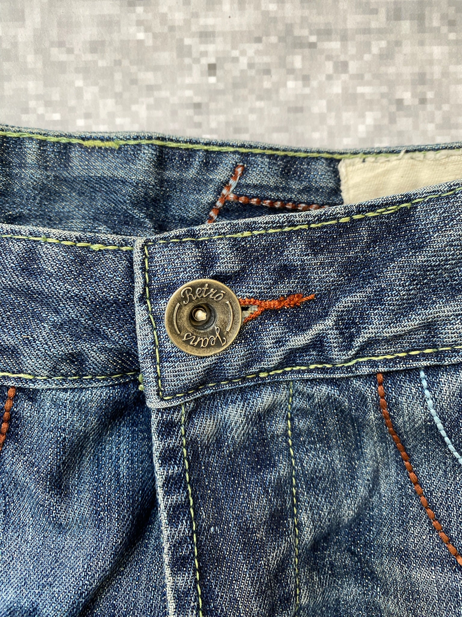 Studded Y2K  Straight Leg Jeans