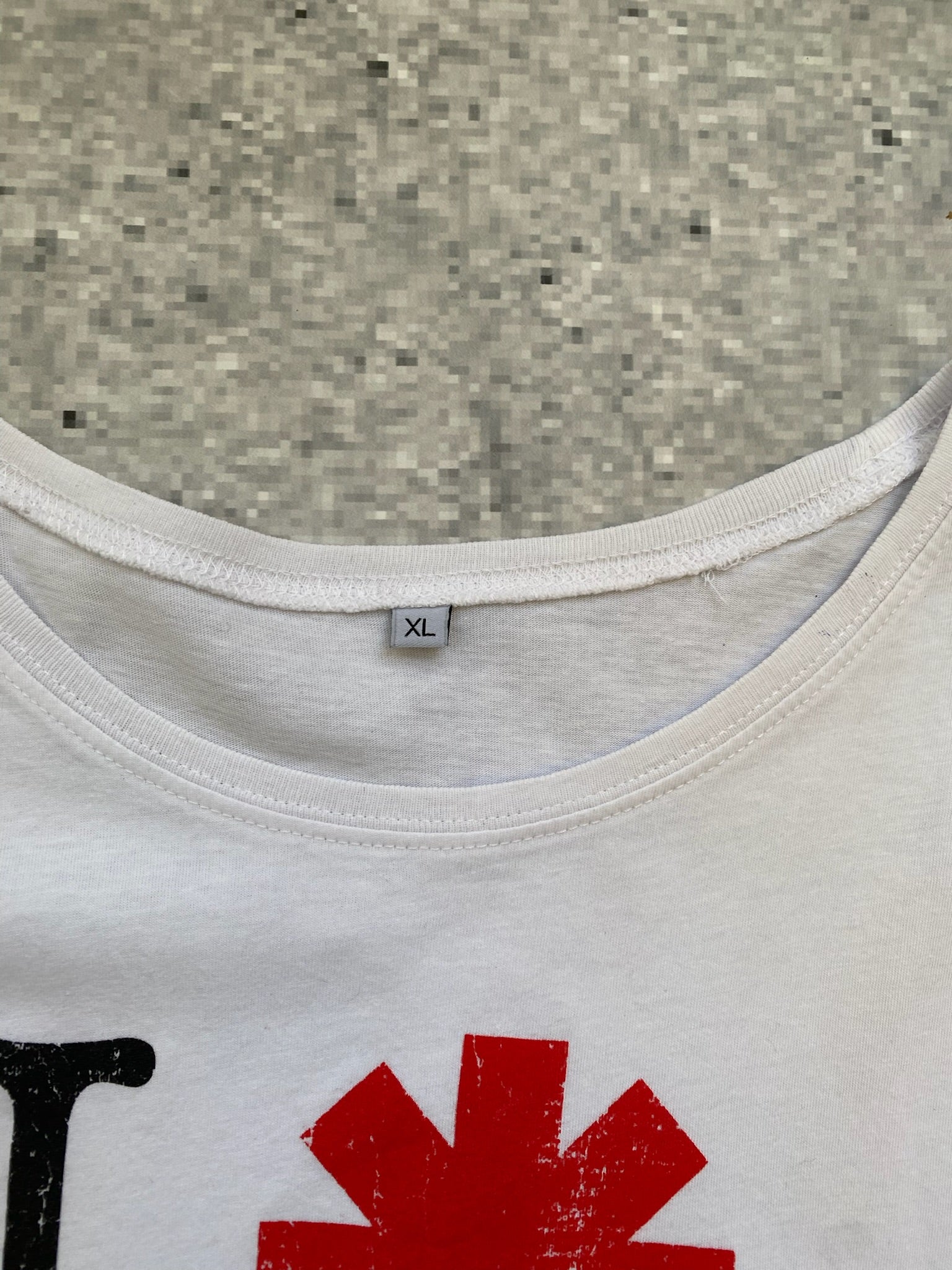 2018 RHCP White Tee