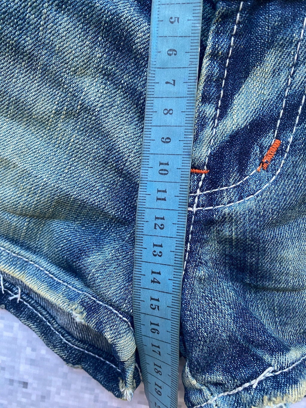 2000s Embroidered Pocket Detail lowrise Microshorts