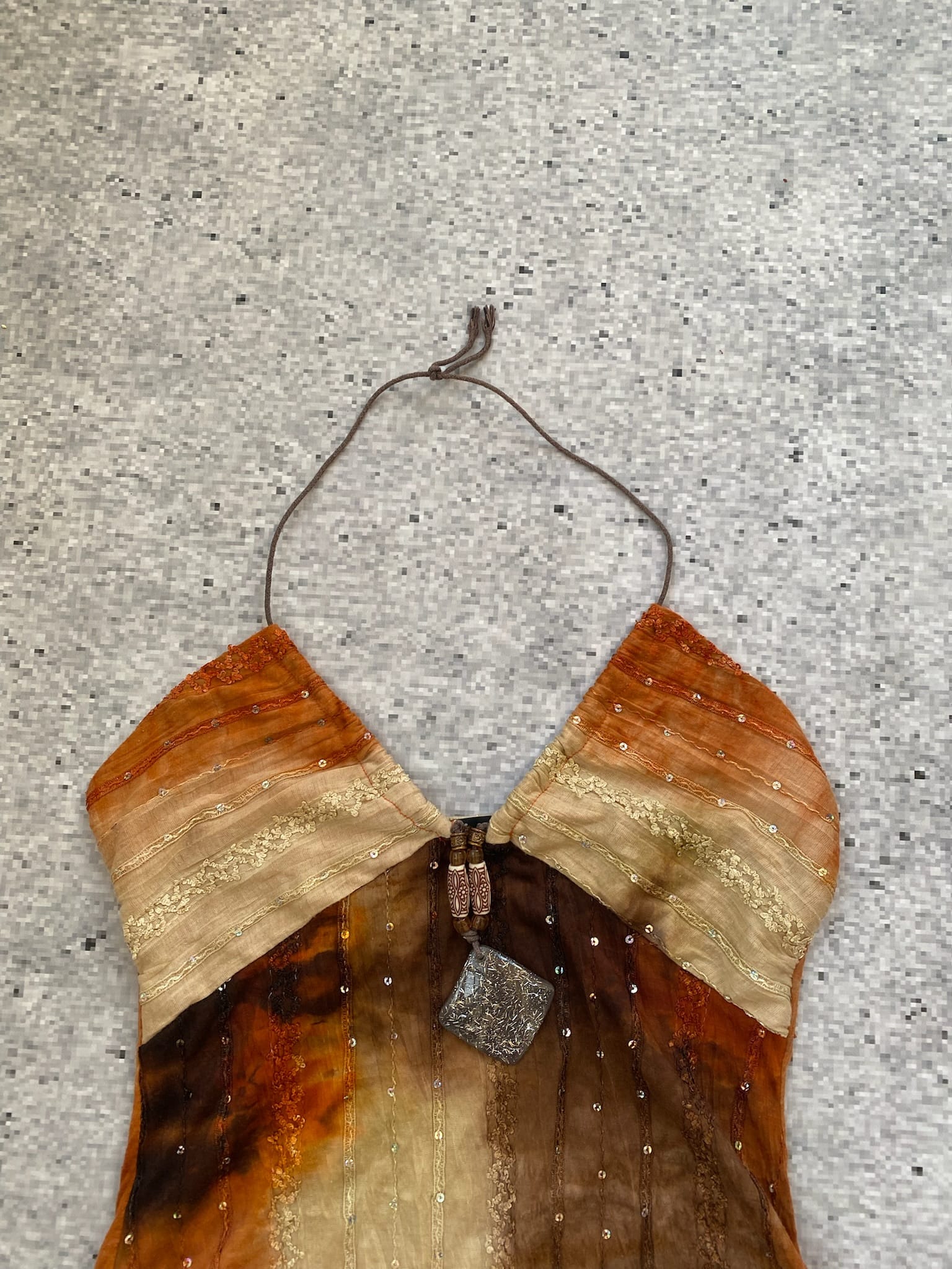 Night out y2k fairy tuscan style halter top