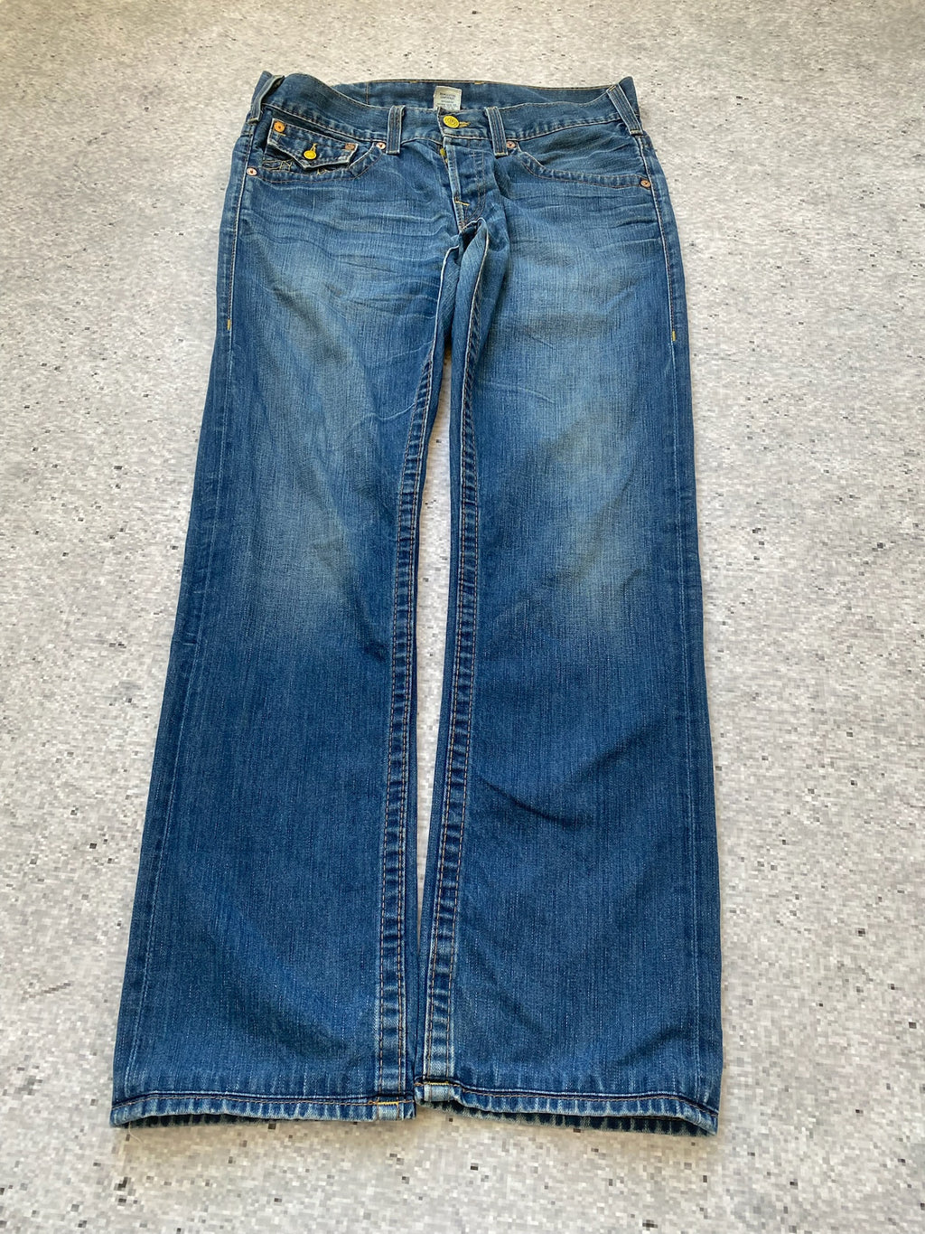 True Religion Straight Leg Men Jeans