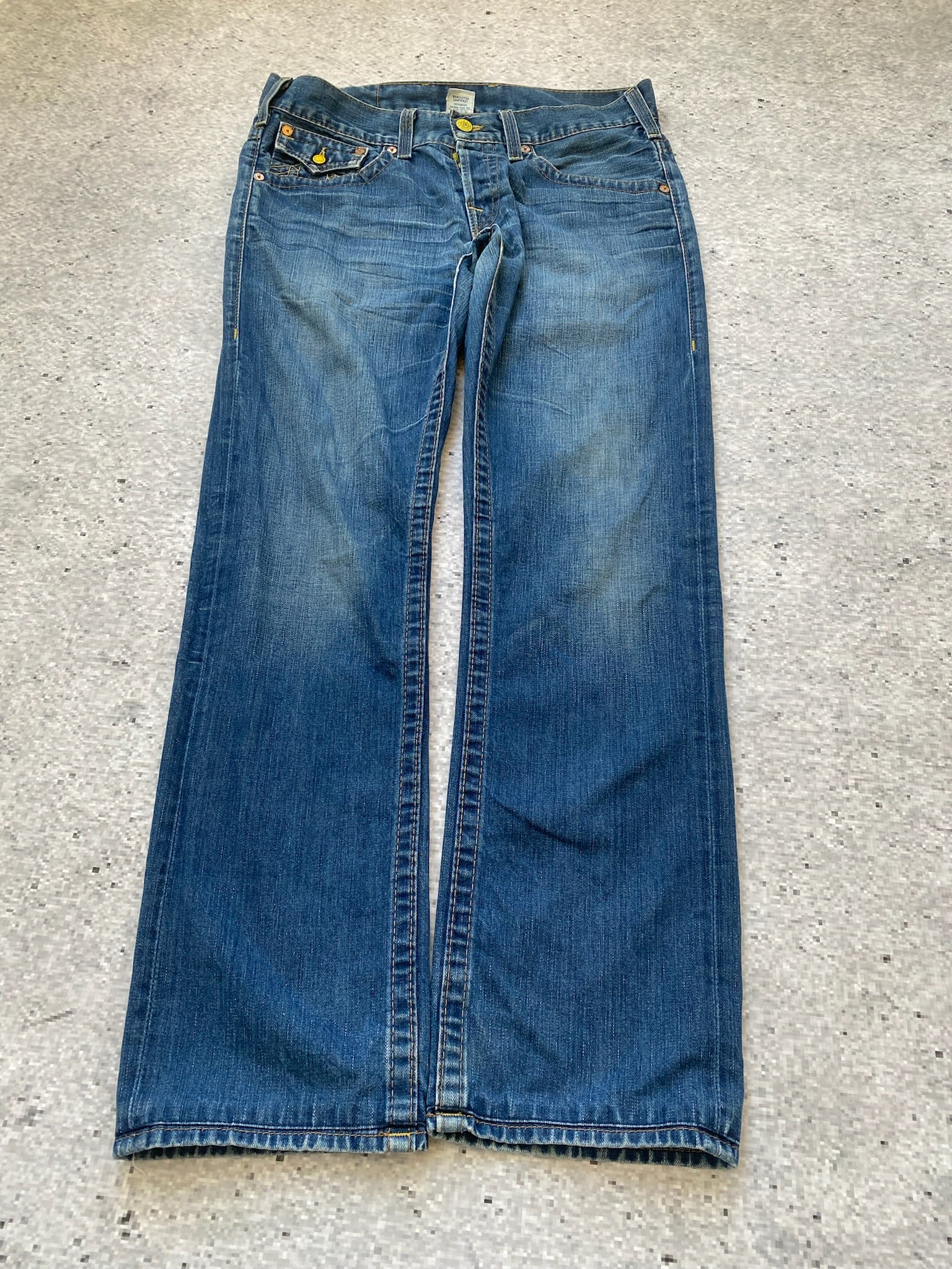 True Religion Straight Leg Men Jeans