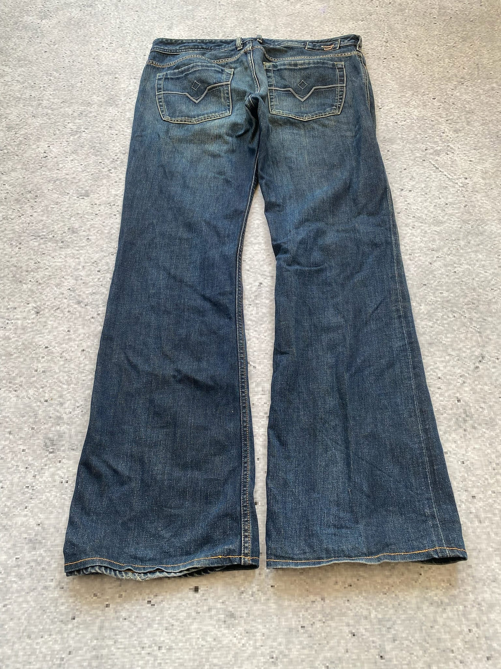 2000s Diesel Zathan Men Bootcut Jeans