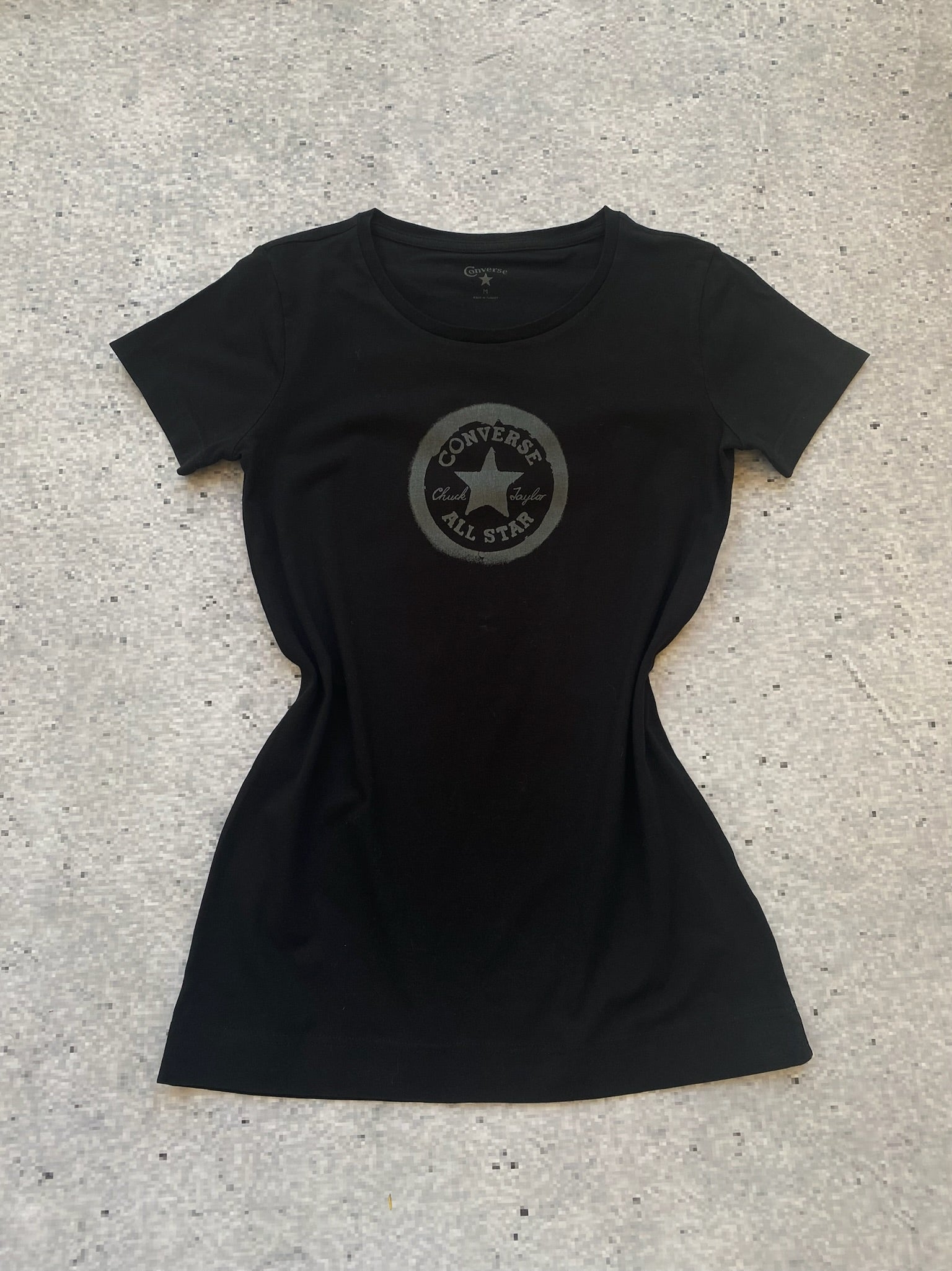 2000s Converse Black Long Top