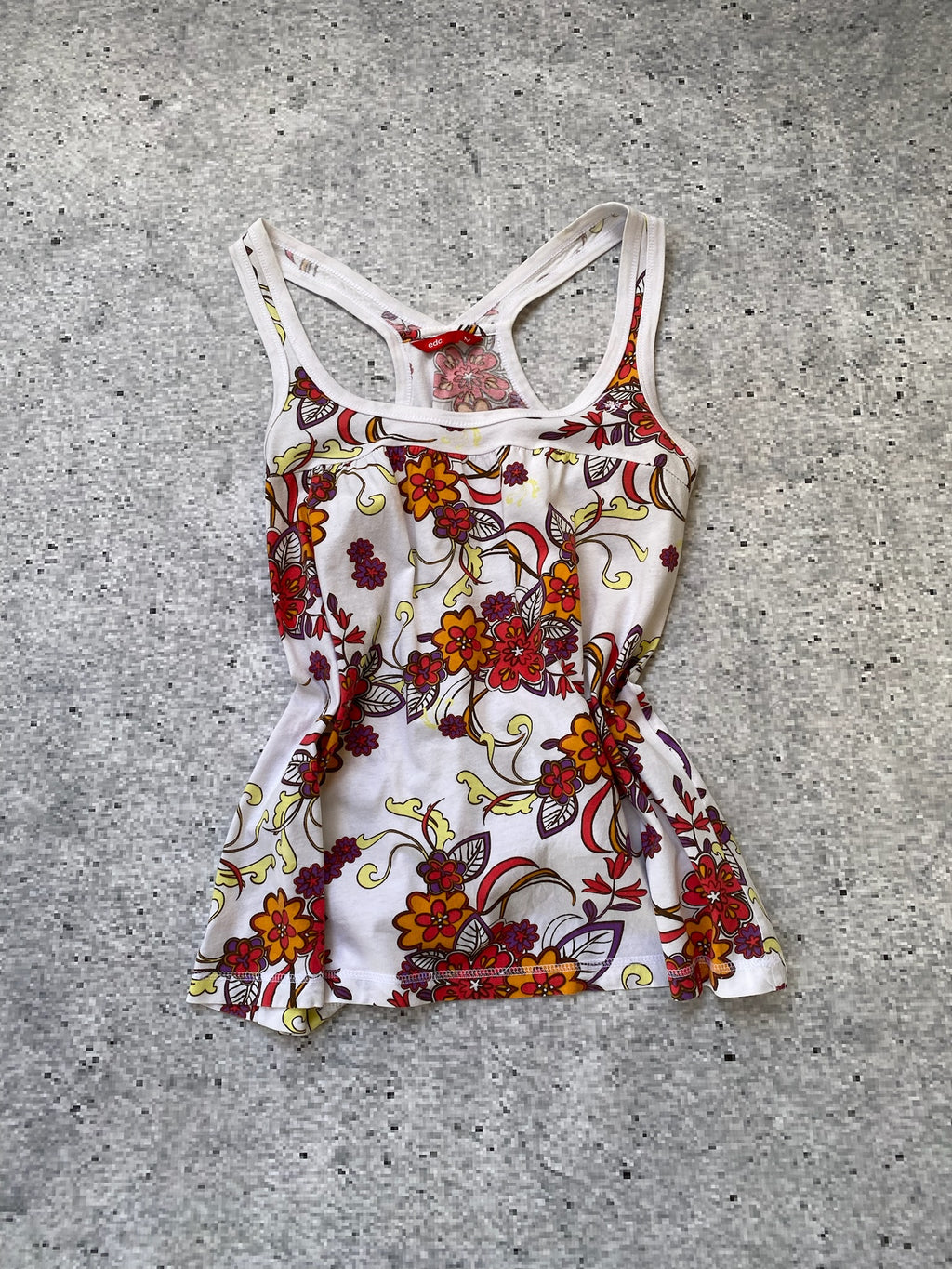 Floral EDC Tank Top