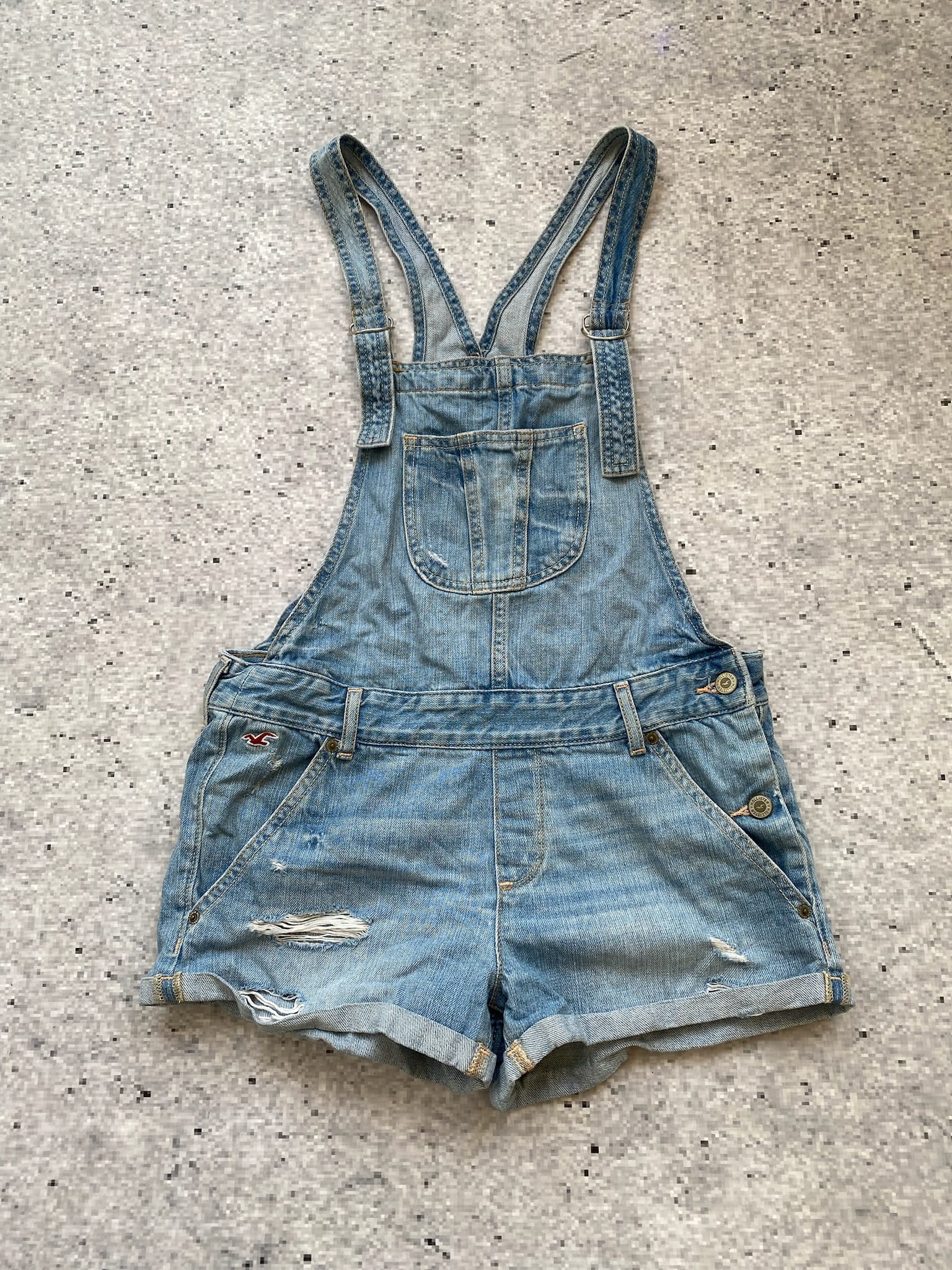 Hollister Denim Overalls