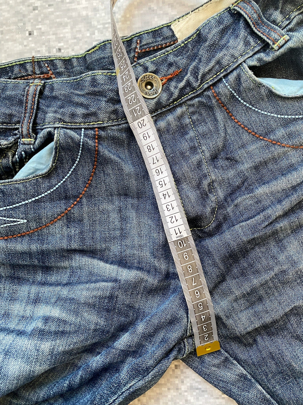 Studded Y2K  Straight Leg Jeans