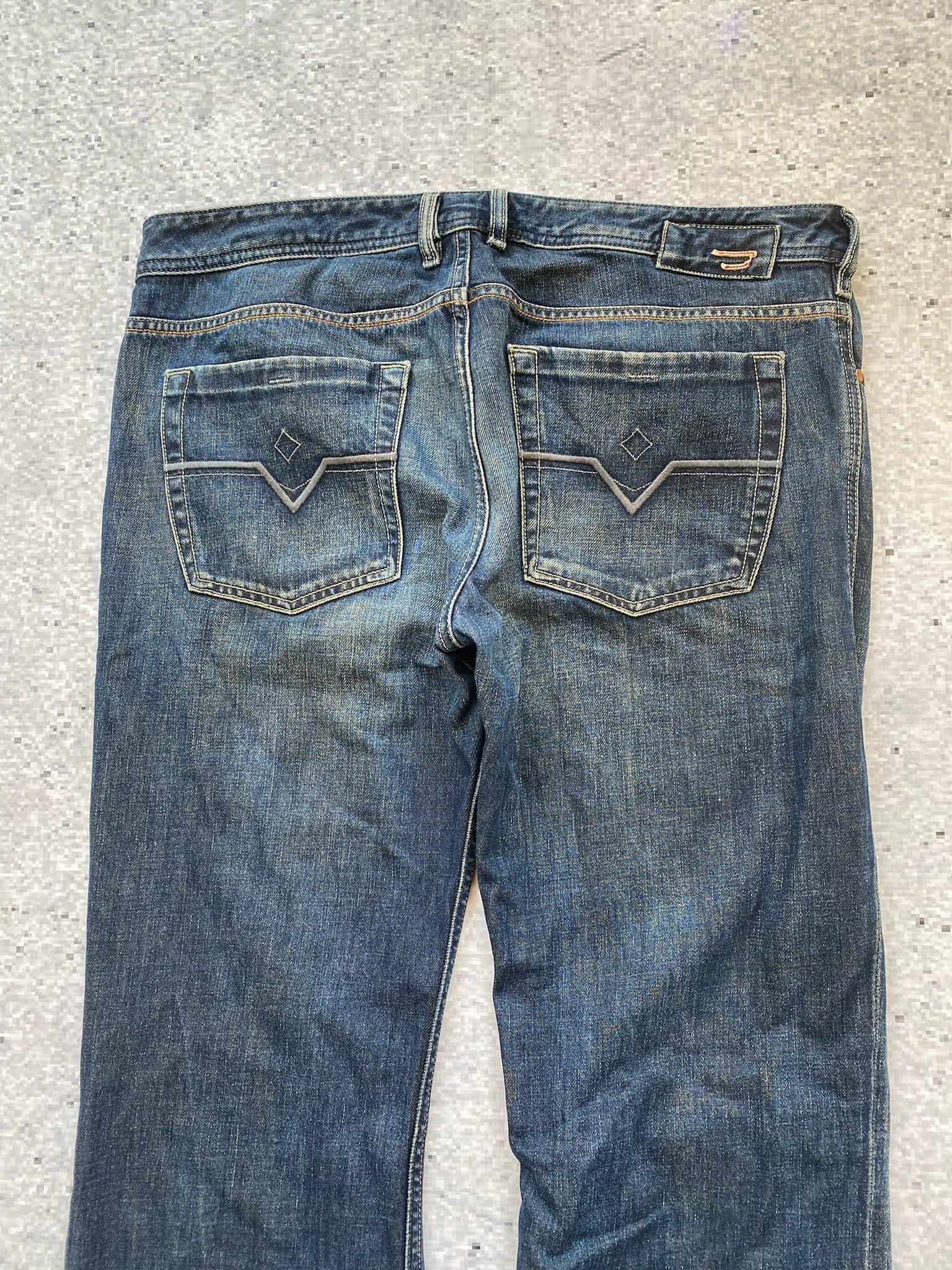 2000s Diesel Zathan Men Bootcut Jeans