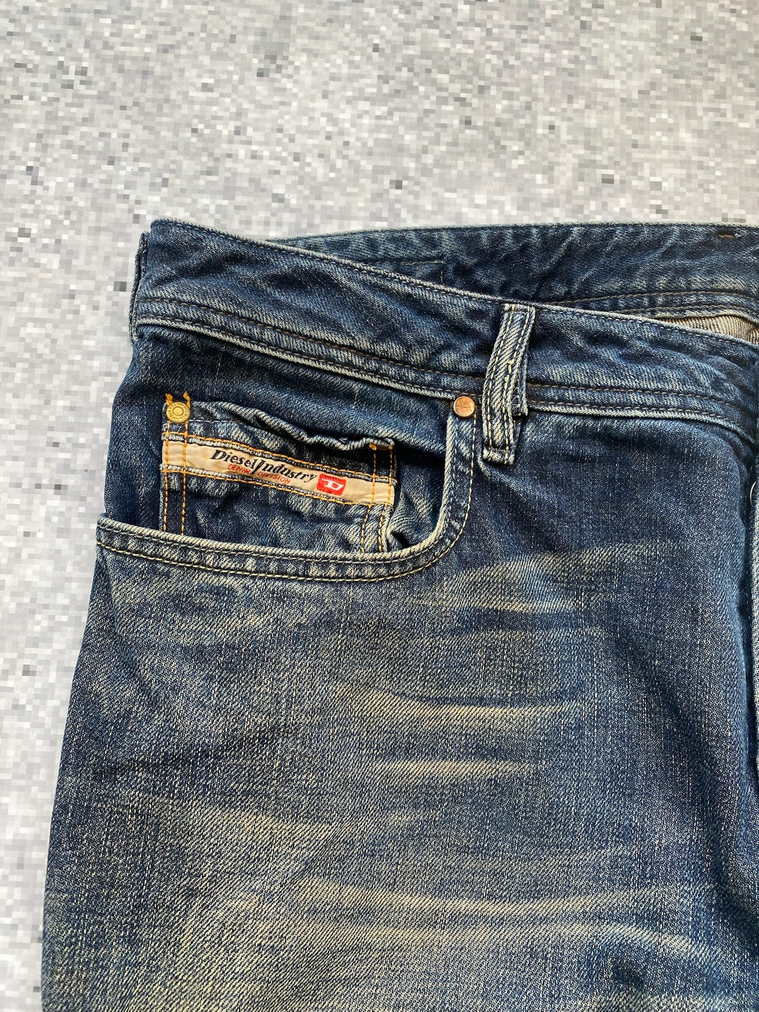 2000s Diesel Zathan Men Bootcut Jeans