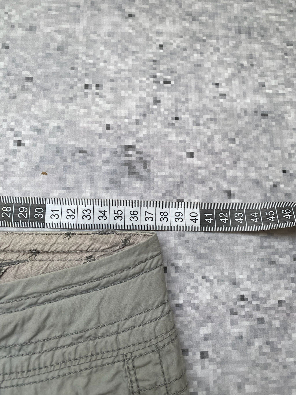 espirit gray low waisted cargo pants