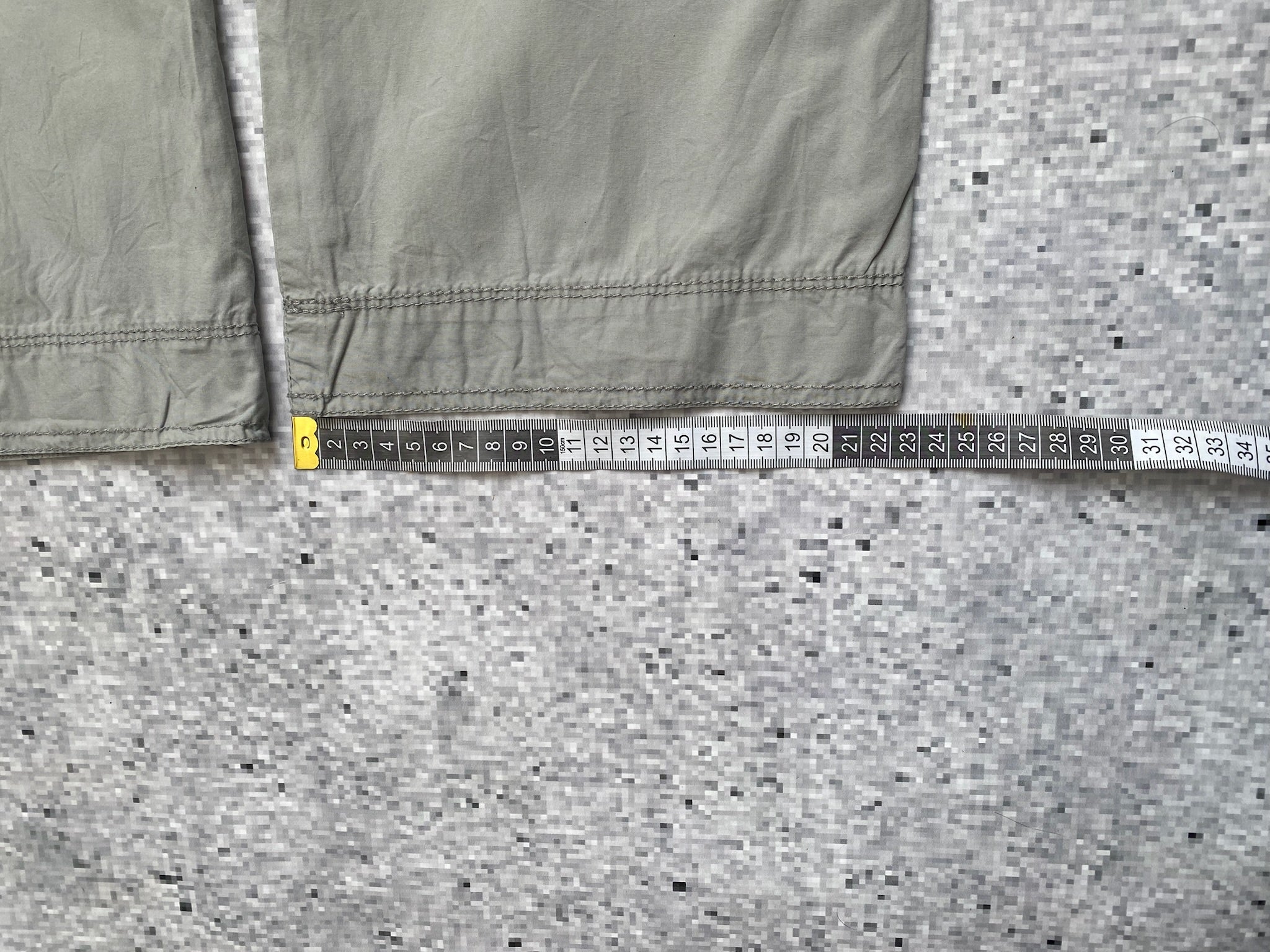 espirit gray low waisted cargo pants