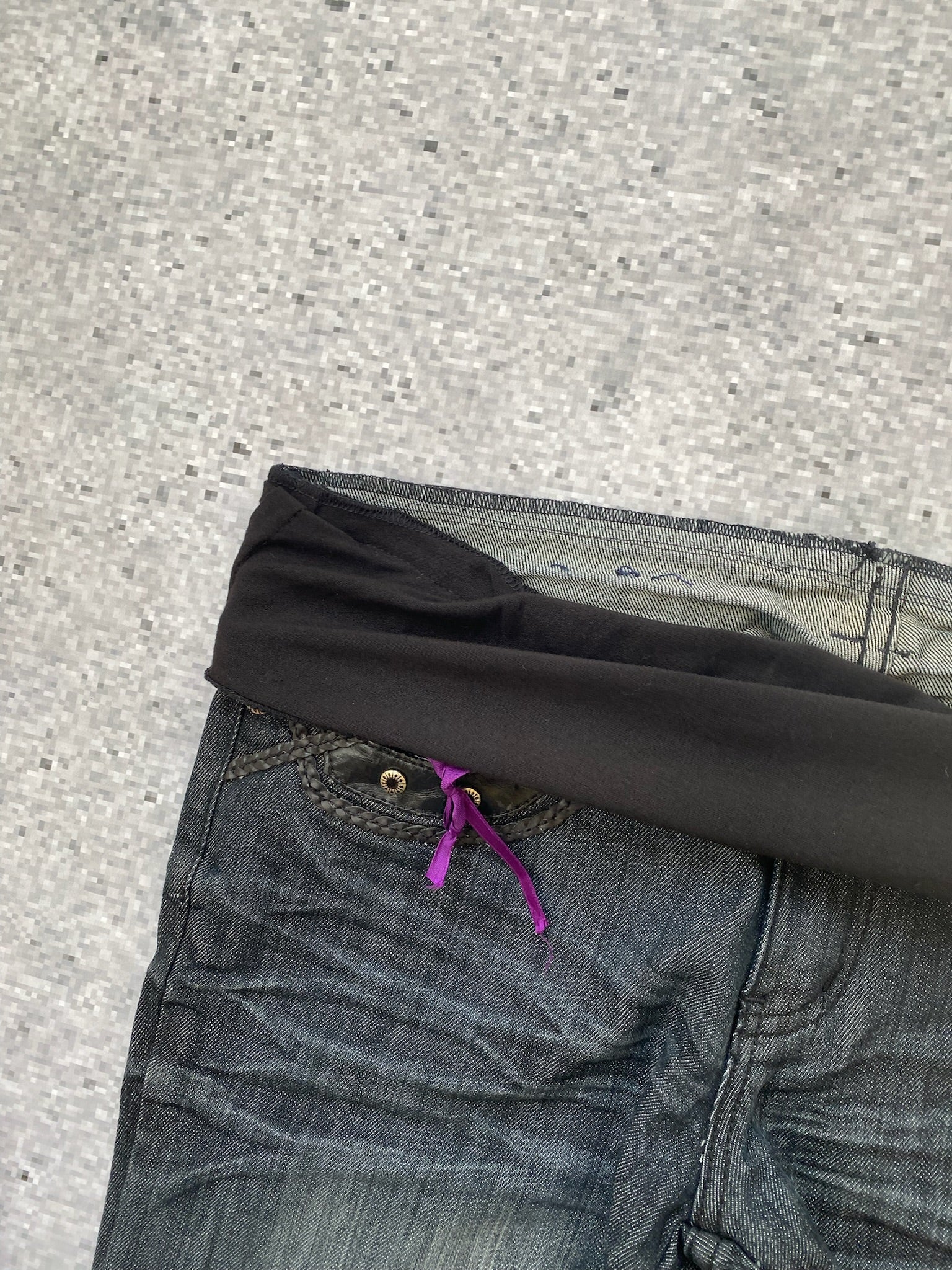 Victoria Beckham Low Rise Straight Jeans