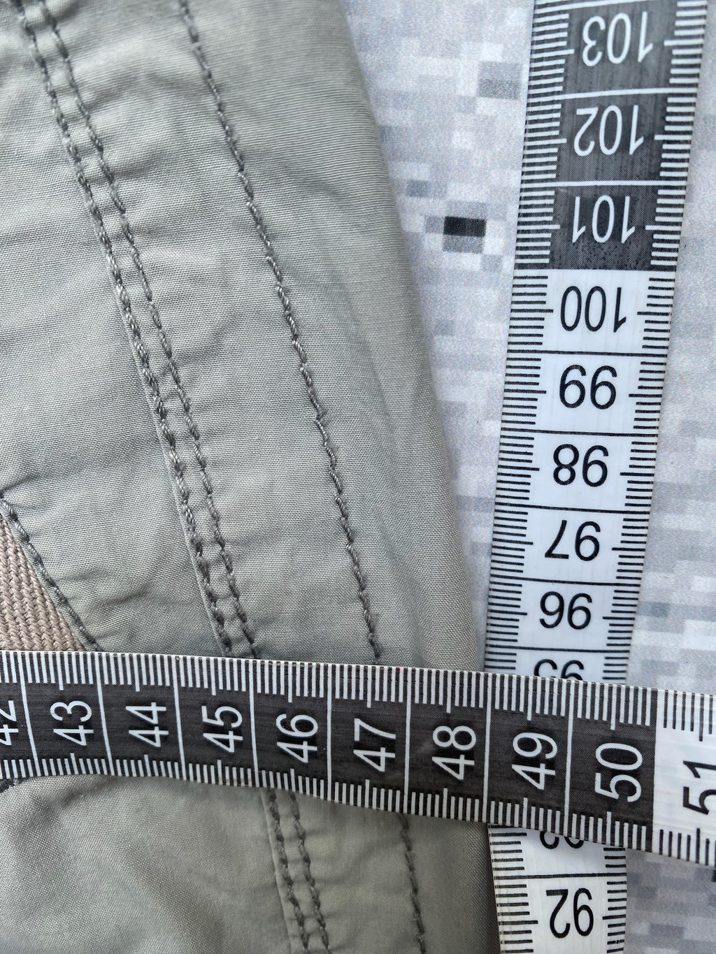 espirit gray low waisted cargo pants