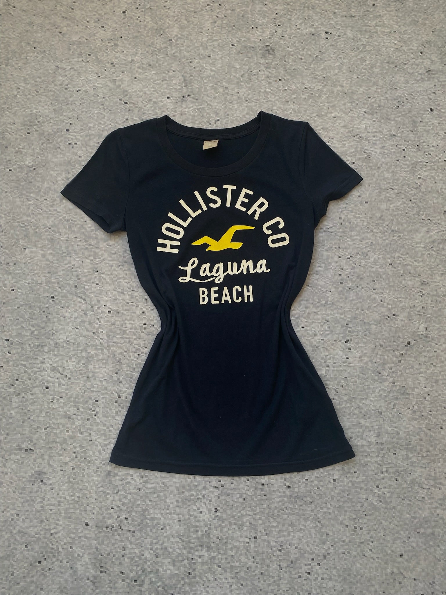 2000s Hollister Navy Tee