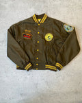 Vintage Fisherman Patch Winter Bomber Jacket for 25$ ⚡️