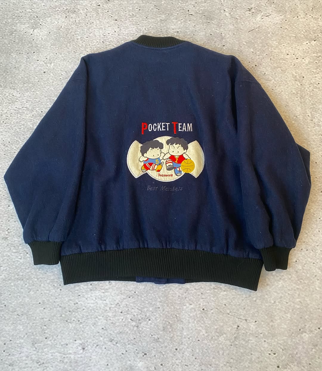 CUTE Pocket Team Varsity Jacket  ⚡️ — image 2