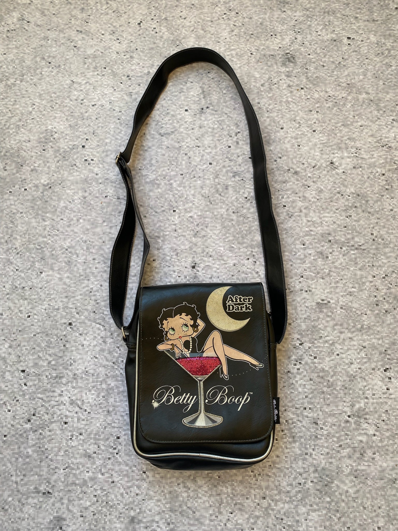 Vintage Betty Boop Shoulder Leather Bag