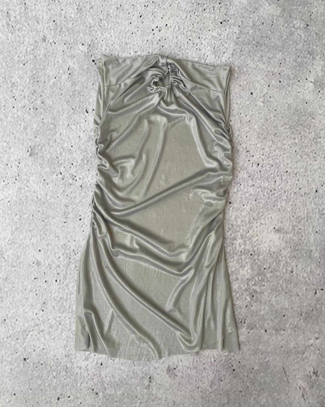 Trashy Y2K Metallic Long Top for 15$⚡️